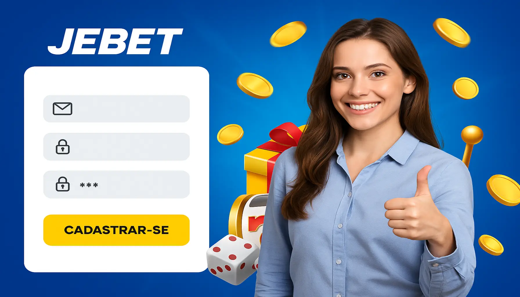 Não Perca tempo, o rRgistro na site JEBET